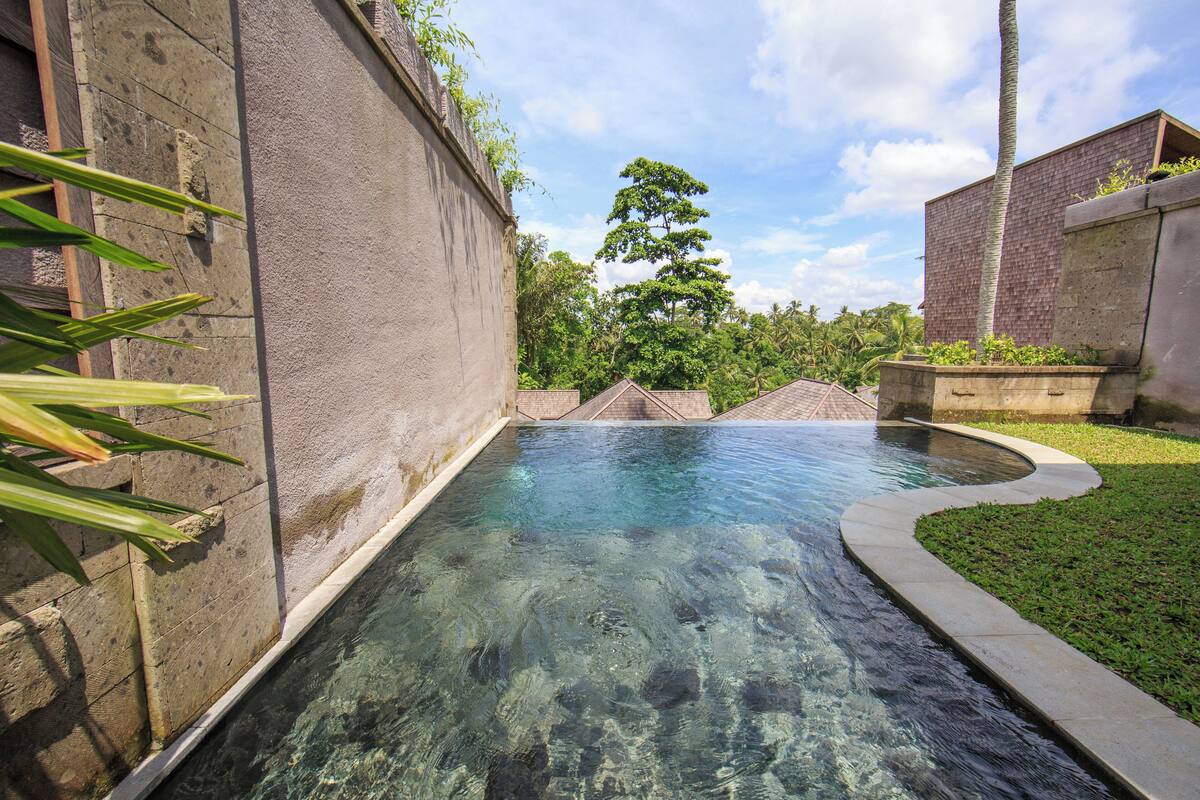 Terrace View with Personal Pool Villa | Frigobar, cofres nos quartos, escrivaninha, cortinas blackout
