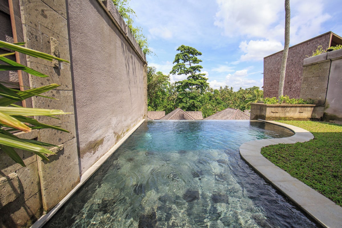 Terrace View with Personal Pool Villa | Minibar, in-room safe, desk, blackout curtains
