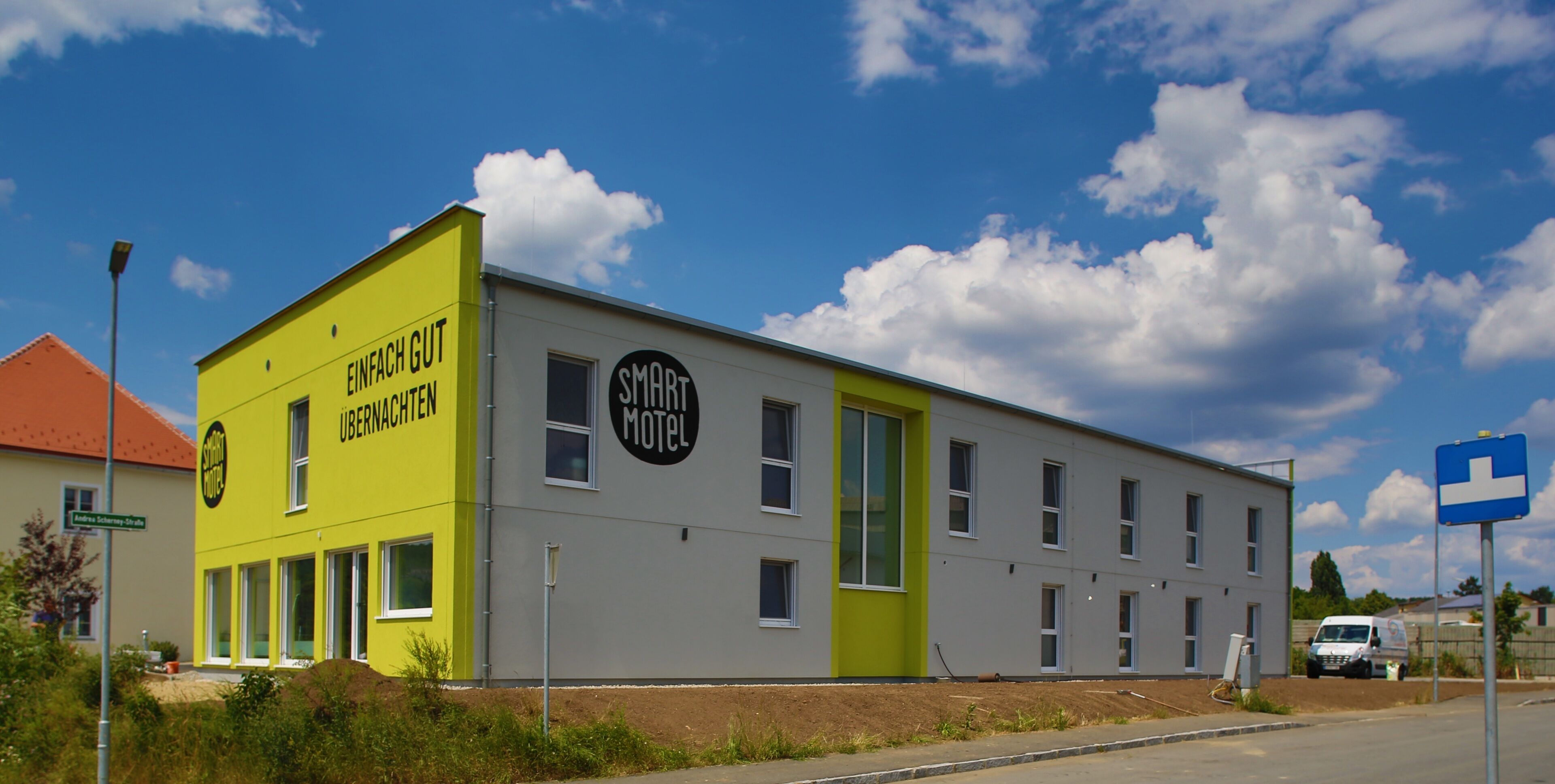 Fassade der Unterkunft