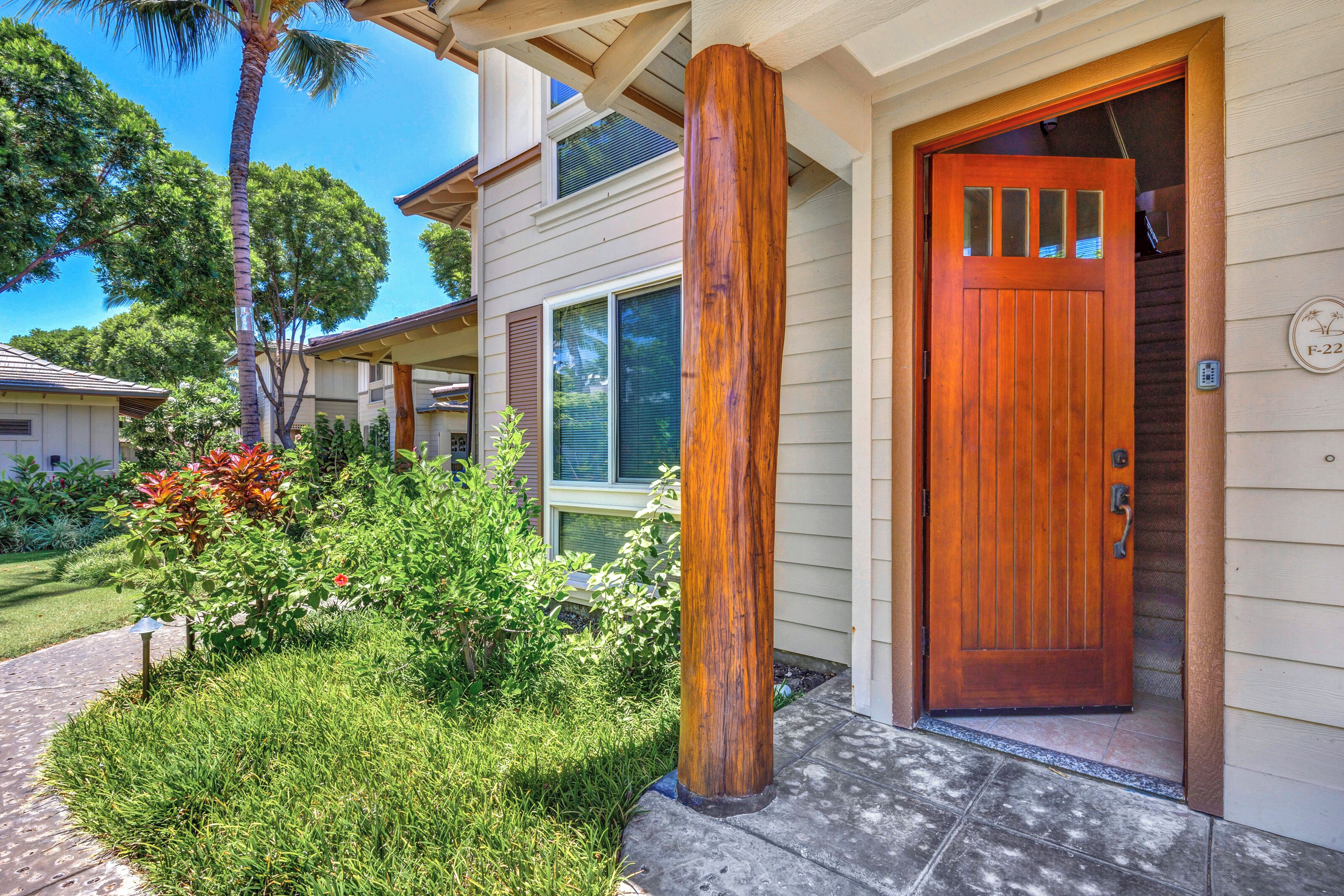 Palm Villas at Mauna Lani Unit F22 - 2 Bedroom w/Loft, 2 Bath, Garden View | Garden view