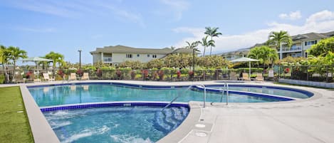 Na Hale O Keauhou Unit M2 Ocean View 2 Bedroom 2.5 Bath | Outdoor pool
