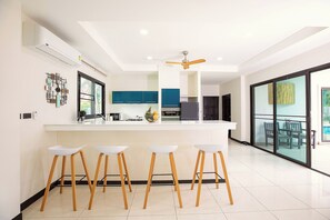 3 Bedrooms Pool Villa | Private kitchen
