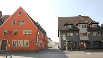 Fassade der Unterkunft