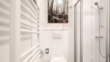 Towels, soap, toilet paper