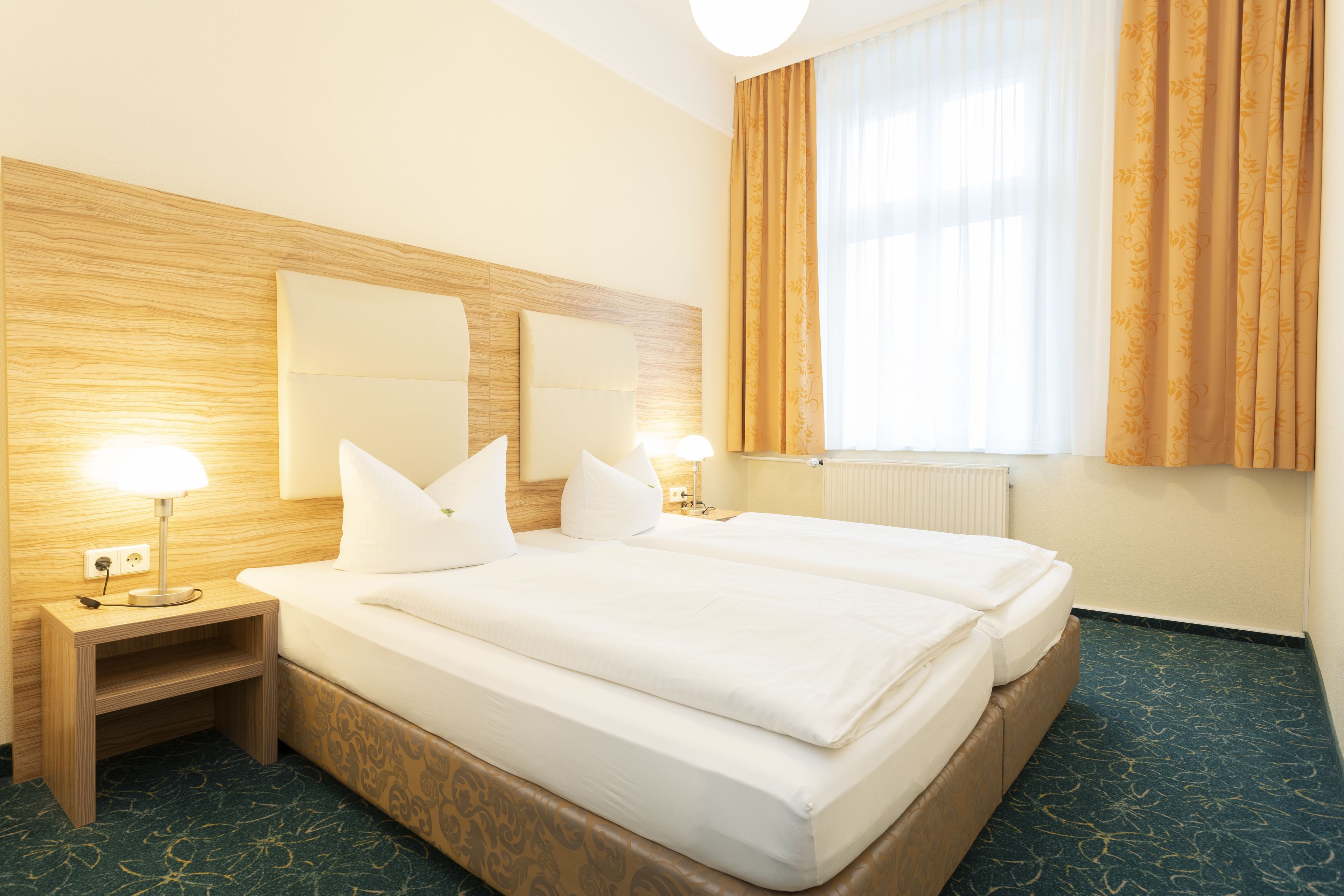 comfort double room | hypo-allergenic bedding, in-room safe, desk, laptop workspace