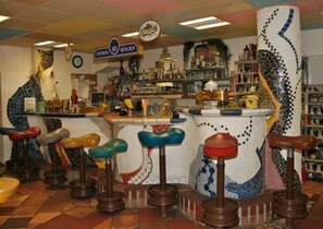 Bar (on property) - Restaurant - Pension Zum Aumatal (Weida)