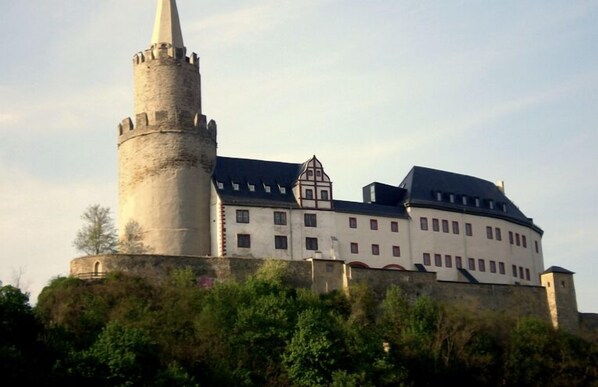 View from property - Restaurant - Pension Zum Aumatal (Weida)