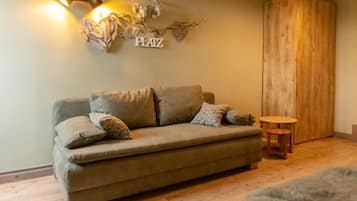 Double Room | Living area | Flat-screen TV