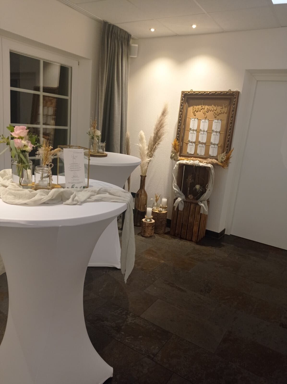 Área interna para casamento