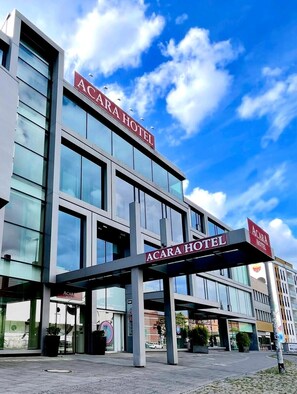 Façade de l’hébergement