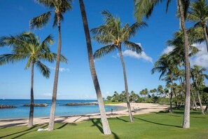 Una spiaggia nelle vicinanze