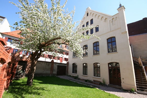 Voorkant van accommodatie