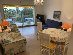 Smart TV, DVD player, stereo - CANNES,  F2 Furnished direct beach, at the foot of Suquet, 800 m Palais Festival (Cannes)