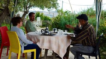 Opções para refeição ao ar livre