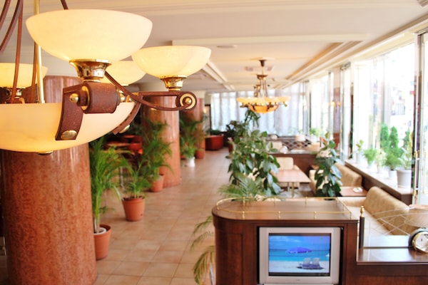 Sala de estar en el lobby