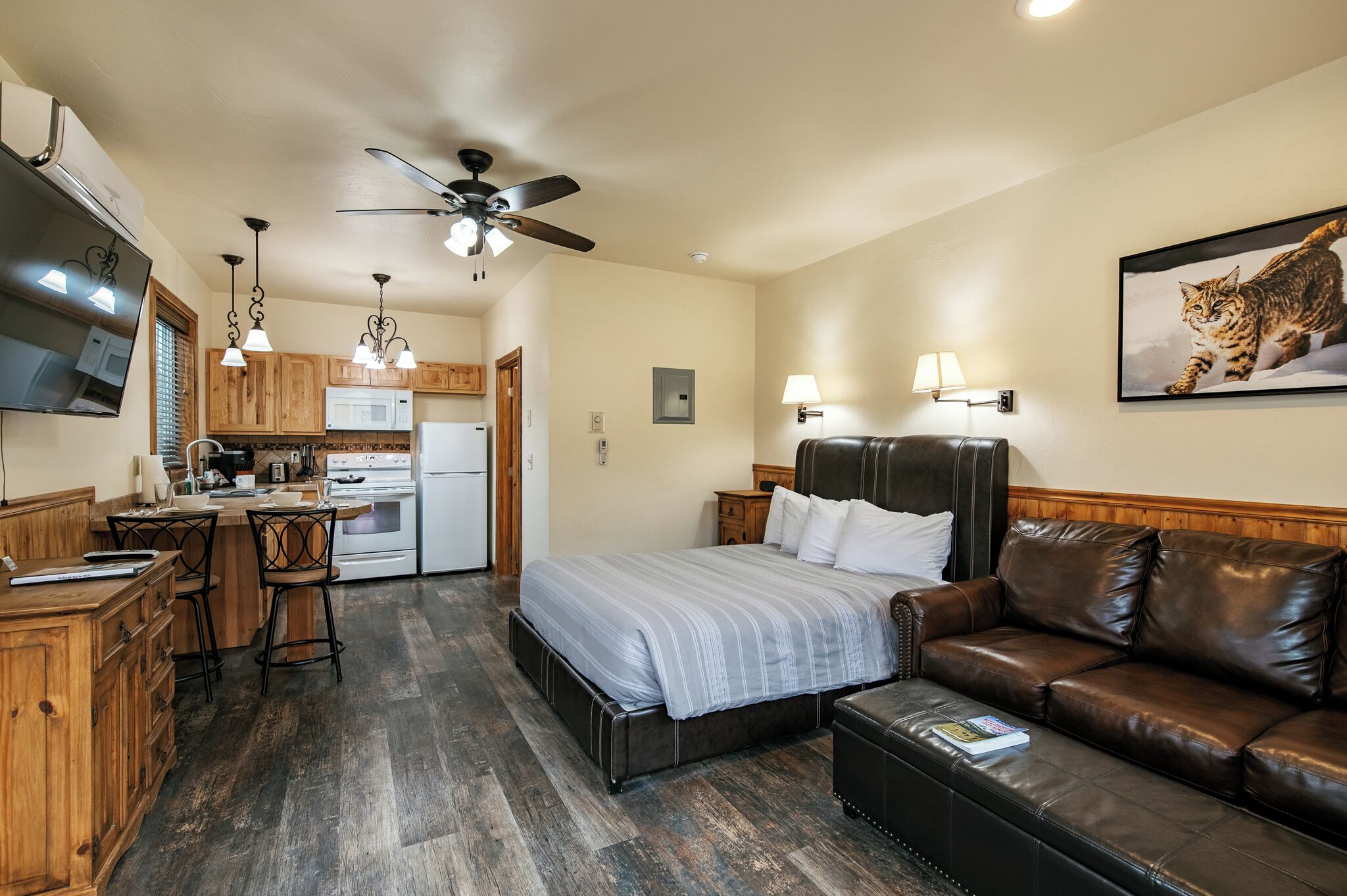 Wi-Fi gratis dan seprai linen