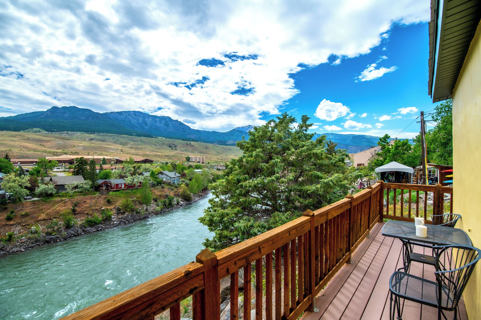 Superior Studio, 1 Queen Bed, Non Smoking, River View | Balcony view