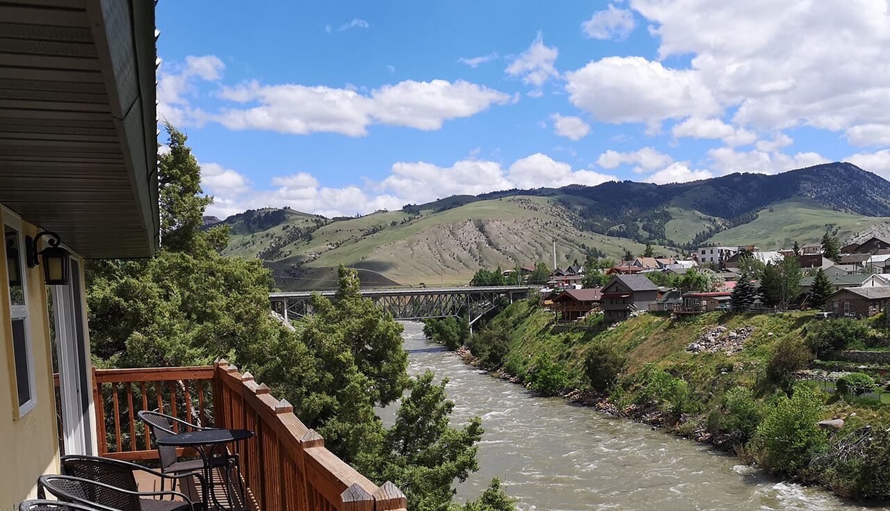 Appartement Duplex Familial, 2 grands lits, non-fumeurs | Vue depuis le balcon