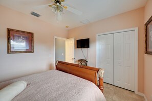 3 chambres, espace de travail pour ordinateur portable, accès Internet