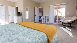 4 slaapkamers, een strijkplank/strijkijzer, wifi, beddengoed