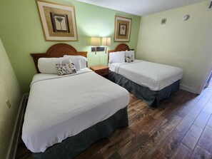 Free WiFi, bed sheets