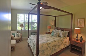 3 soverom, safe på rommet, strykejern/-brett og reiseseng for barn