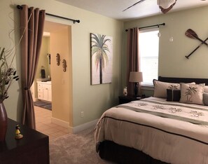 3 bedrooms, in-room safe, iron/ironing board, free WiFi
