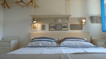 6 habitaciones, tabla de planchar con plancha y cuna de viaje