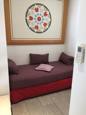 Siddeområde i lobbyen