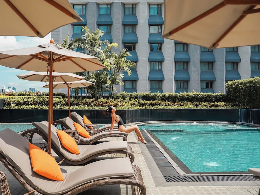Outdoor pool