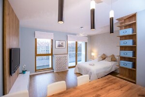 Apartment | Soundproofing, iron/ironing board, free WiFi, bed sheets