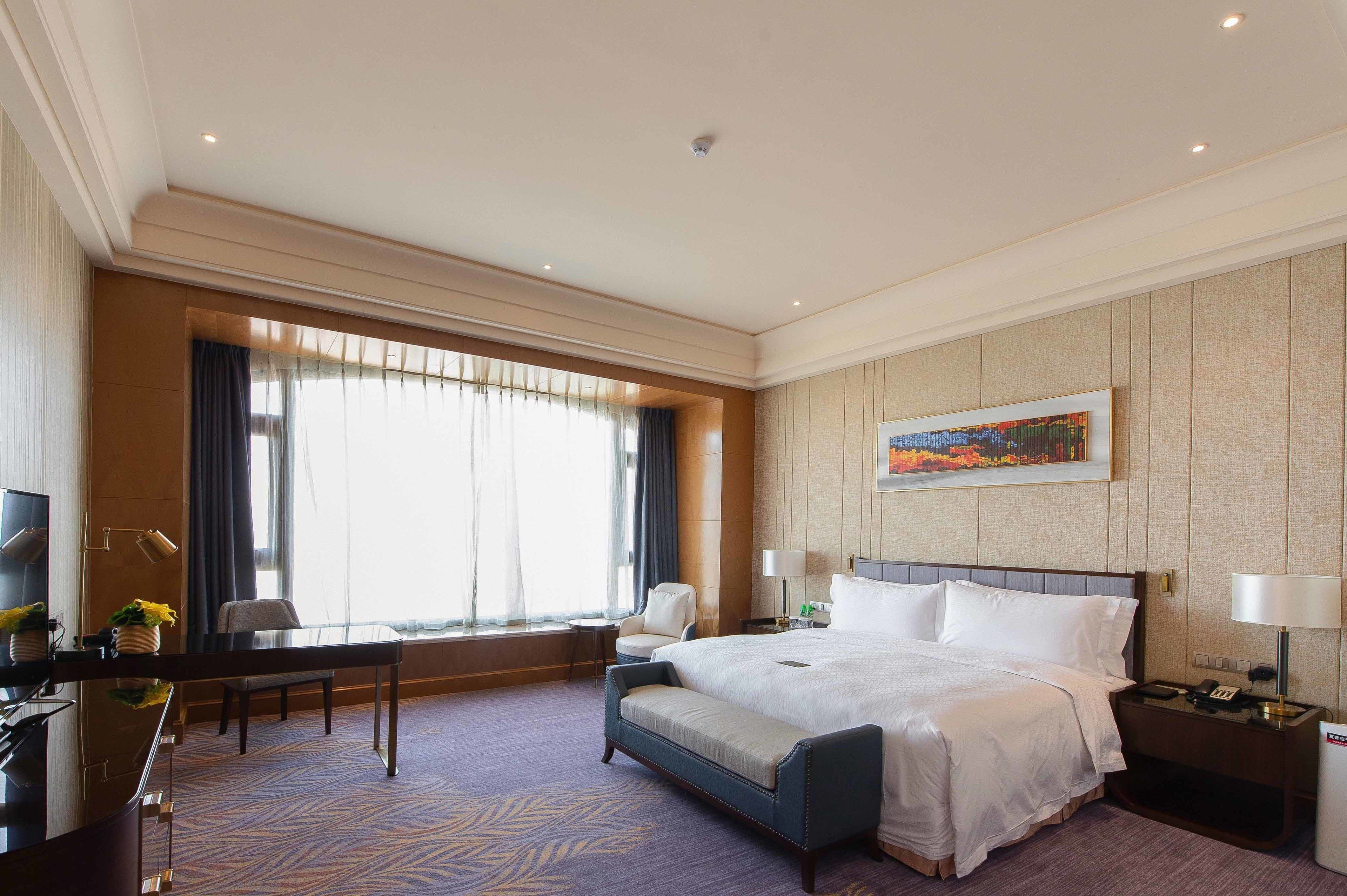 in-room safe, desk, blackout curtains, iron/ironing board