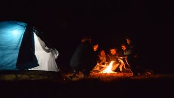 Tent, 1 Double Bed, Non Smoking, Mountain View | Free WiFi, bed sheets