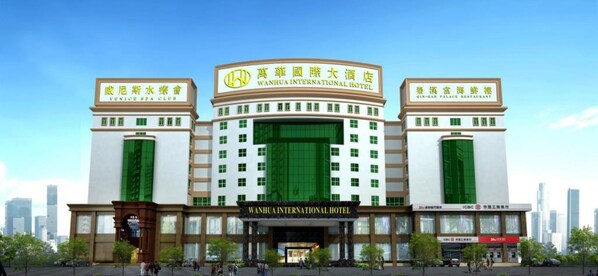 施設の正面
