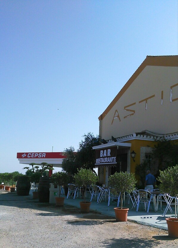 Ingresso della struttura
