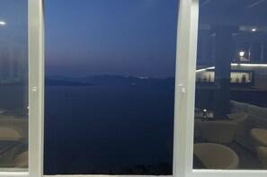 Blick von der Unterkunft