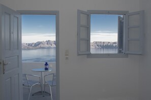 Superior-Doppel- oder -Zweibettzimmer | Blick vom Balkon