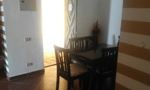 Apartment, 1 Bedroom | Private kitchen | Fridge, microwave, oven, stovetop
