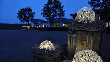 Front of property - evening/night