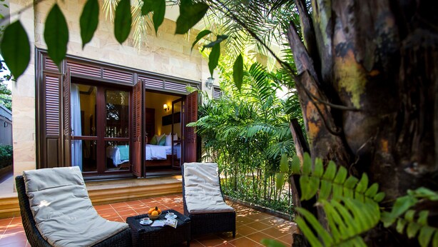 Dobbeltrom – deluxe | Terrasse/patio