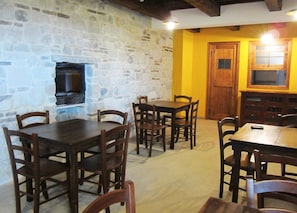 Daily buffet breakfast (EUR 3 per person)