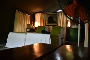 Exclusive Tent, 3 Single Beds, Non Smoking | Bed sheets - Explorer by Eco Team - Maduru Oya National Park (Dehiattakandiya)