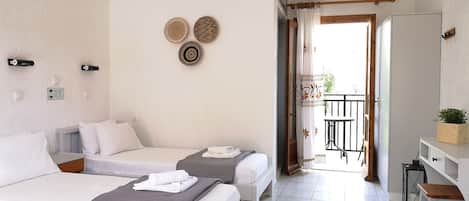 Studio, Gartenblick | Kostenlose Babybetten, kostenloses WLAN, Bettwäsche