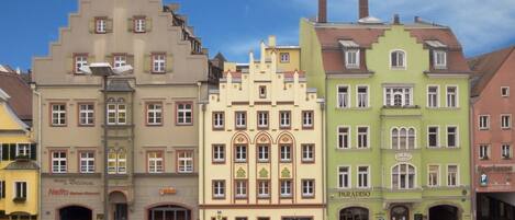 Facciata della struttura