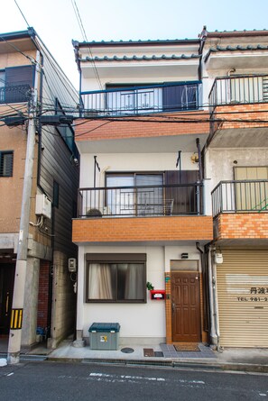 Fassade der Unterkunft