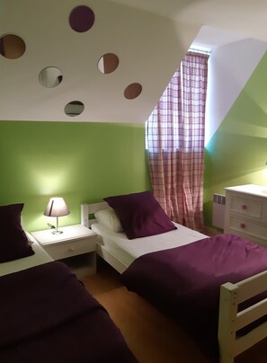Desk, iron/ironing board, free WiFi, bed sheets