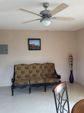 Basic Apartment, 1 Queen Bed, Non Smoking | Living area