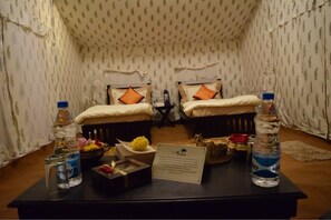 Rollaway beds, free WiFi, bed sheets - TSI Kumbh Mela Camp (Prayagraj)