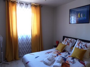 Premium bedding, individually decorated, individually furnished