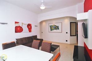 Design Apartment, Multiple Beds, Non Smoking | Living area | Flat-screen TV - MZapartments Souza Lima (Rio de Janeiro)